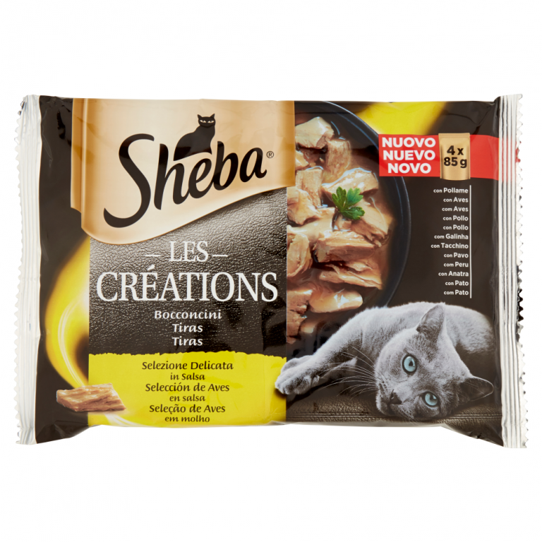 sheba pouch selection delicate 4x85gr